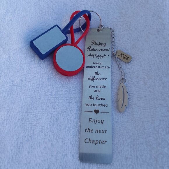 Retirement souvenir BRONZE pkg:sterling-silver-925, decoration chain, keychains